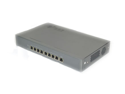 10/100/1000M 1UTP uplink to 10/100M 8UTP downlink POE network switch (TA709-PSE-FE)