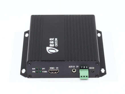 Uncompressed 1ch HDMI video to fiber HDMI Video Optical Converter (OM615-UH1V-T/R)