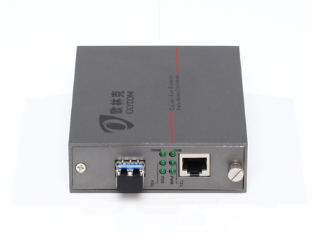 POE 10/100/1000M SFP Fiber Media Converter External Power Supply (TA343-PSE-GE)
